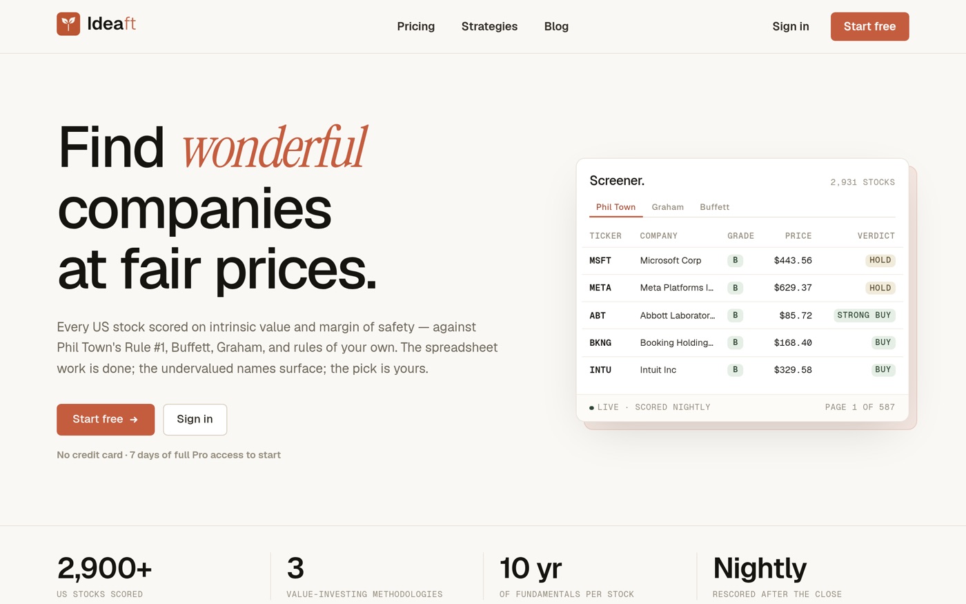 Ideaft screenshot